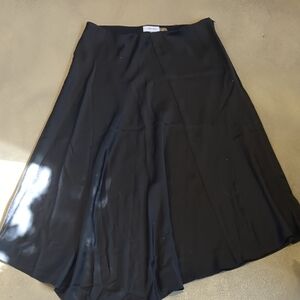 ✨4/$20 Calvin Klein Black Satin Midi 8
